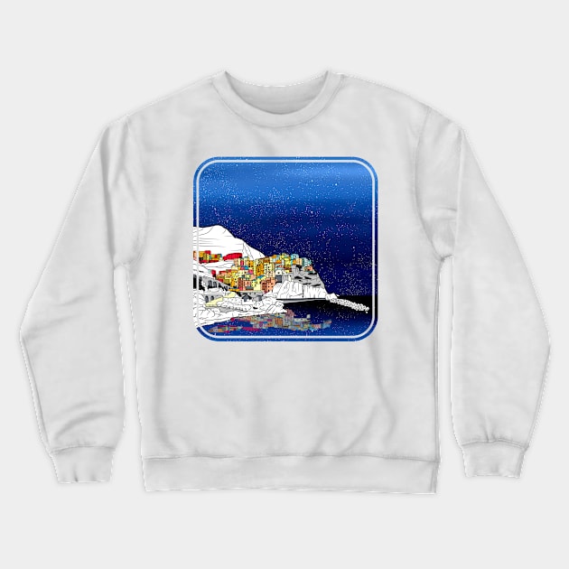 Manarol Italy Crewneck Sweatshirt by mailboxdisco